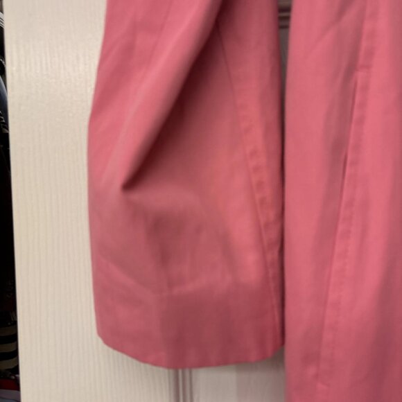 Ladies Jones New York All Weather Petal Pink Lined Coat. Medium. So Cute. Button - Picture 2 of 10